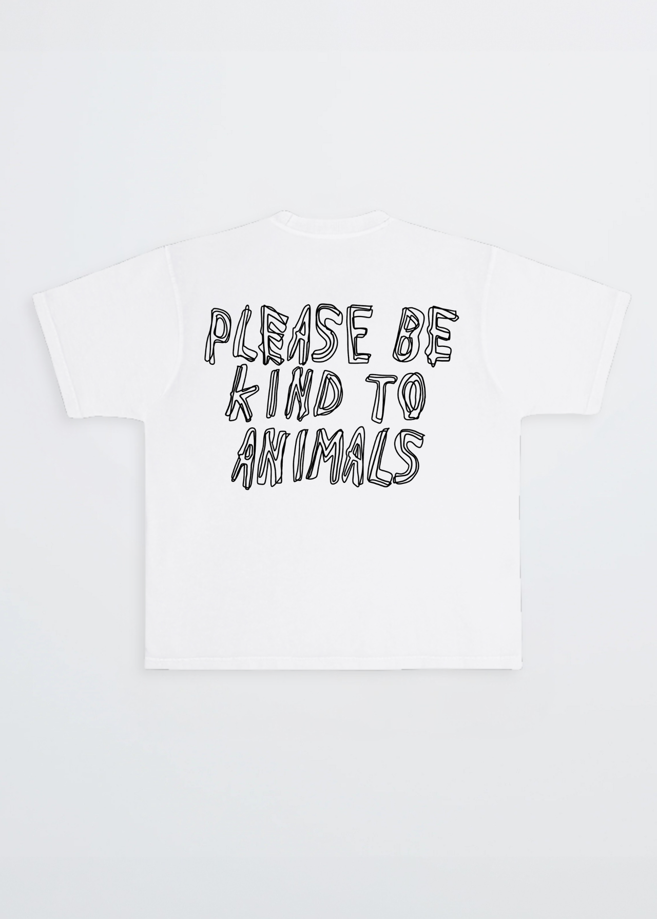 PLEASE BE KIND TO ANIMALS TEE