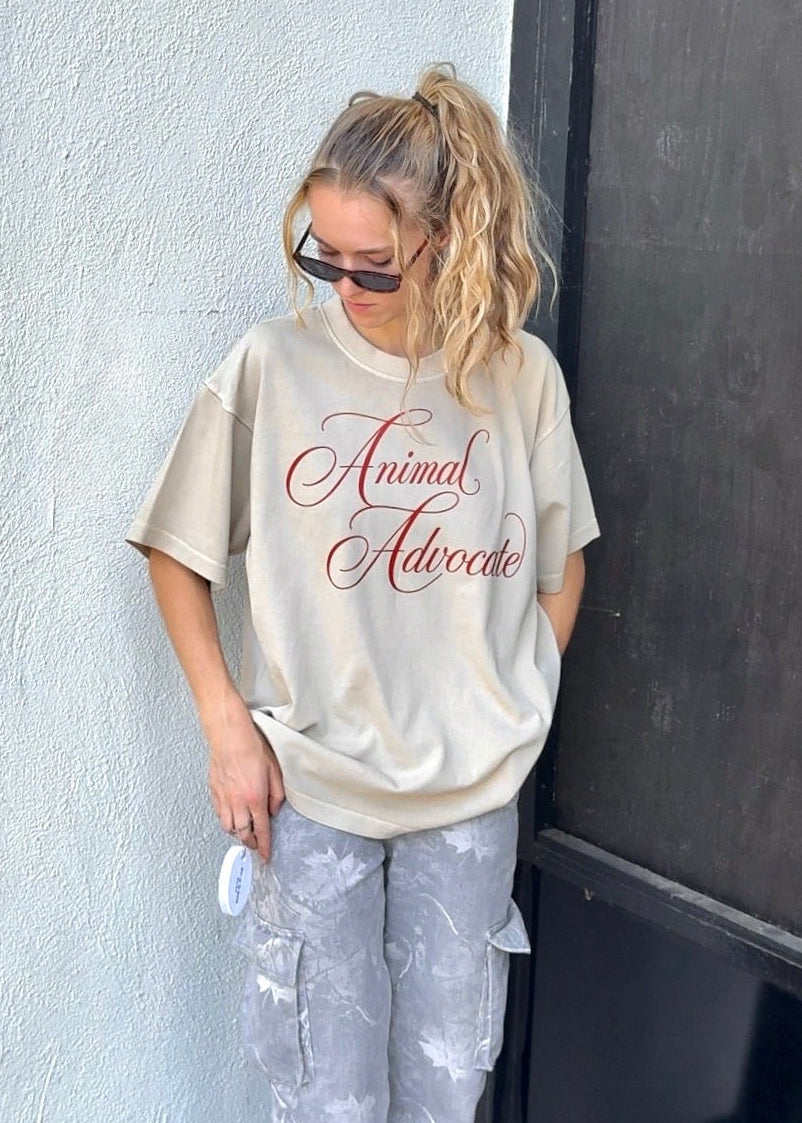 ANIMAL ADVOCATE TEE SHIRT