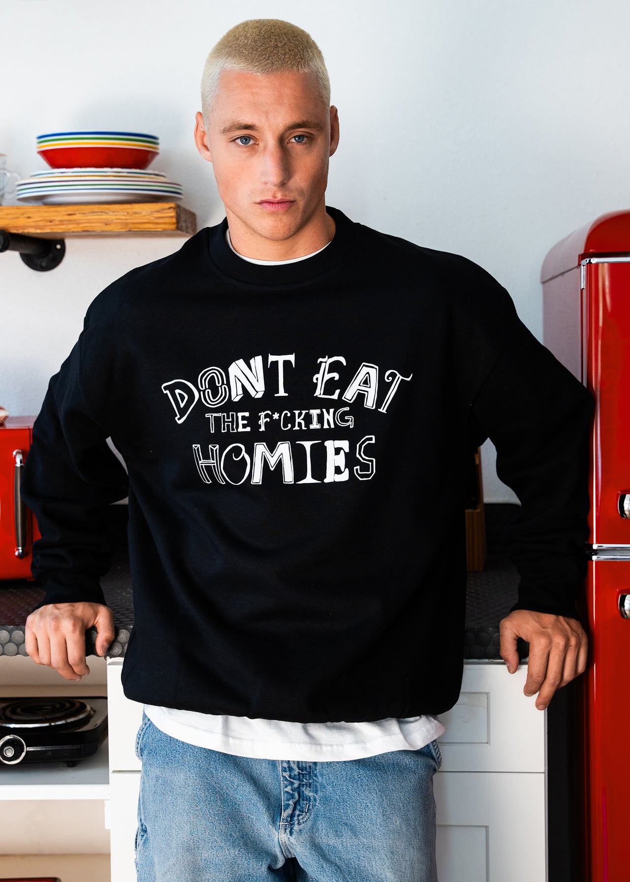 Dont Eat The Effing Homies Crewneck