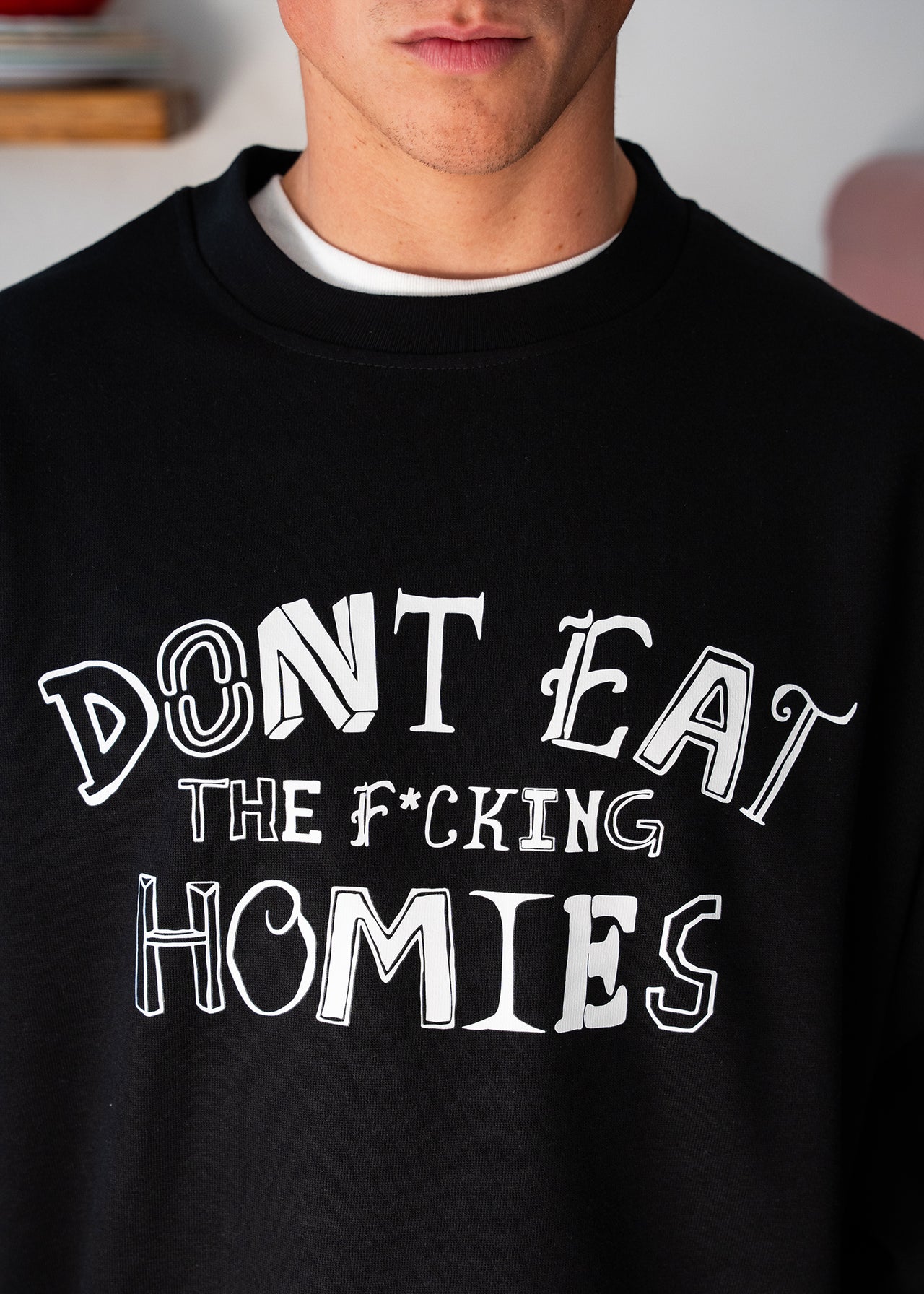 Dont Eat The Effing Homies Crewneck