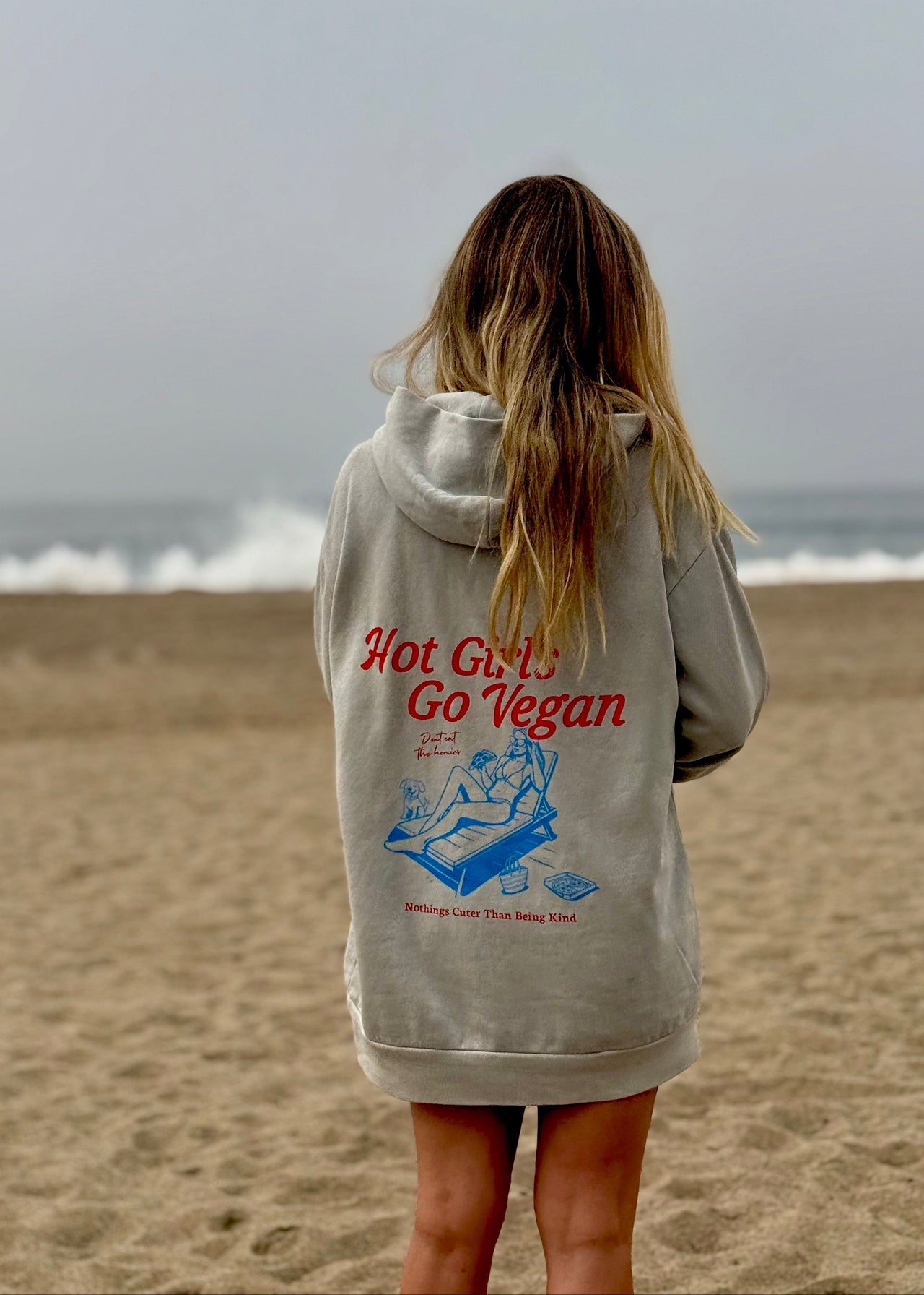 HOT GIRLS GO VEGAN HOODIE