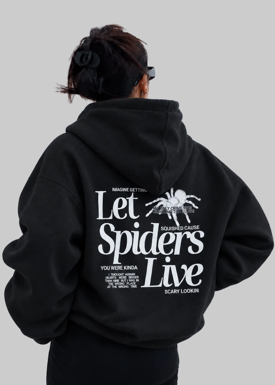 Let Spiders Live Hoodie