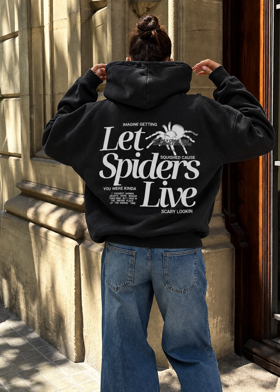 Let Spiders Live Hoodie